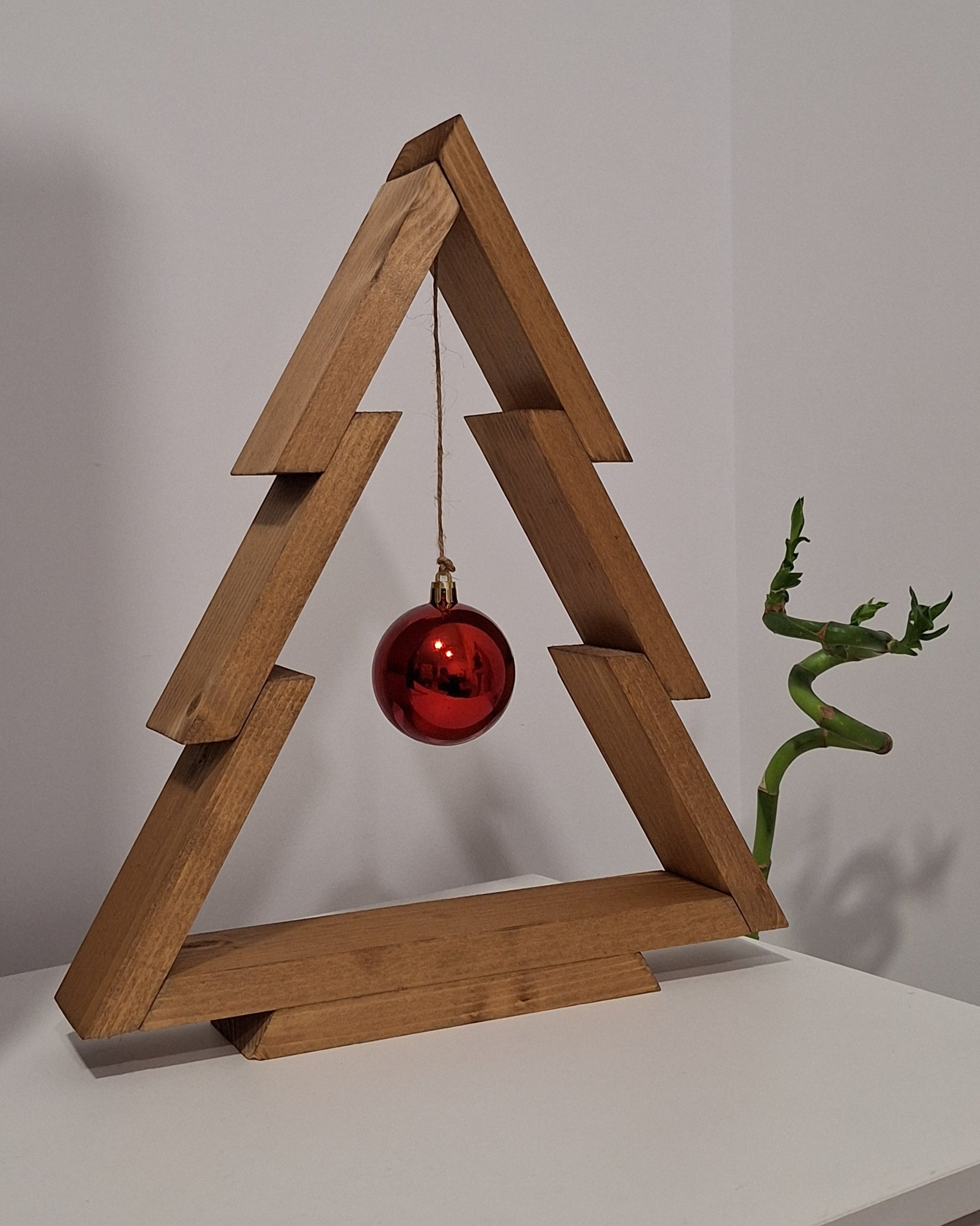 Árbol de navidad de madera