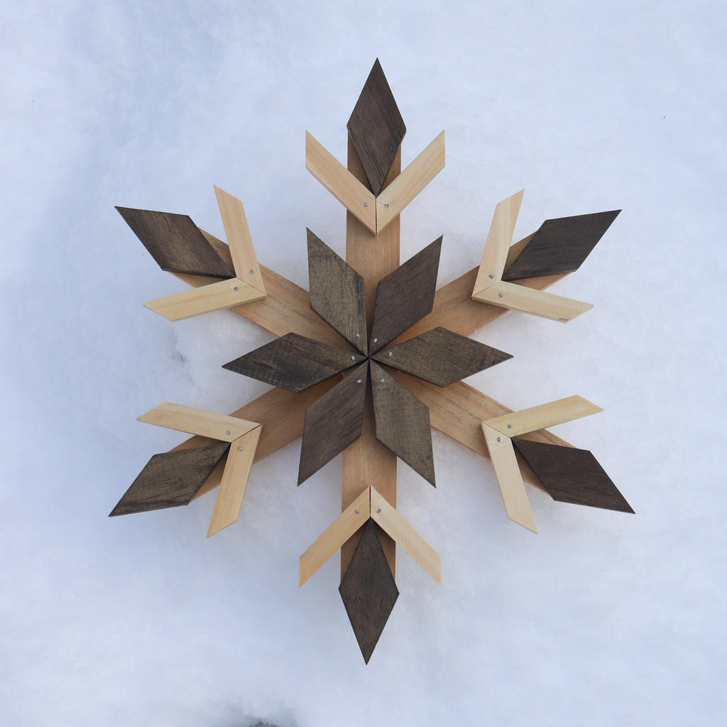 Copo de nieve decorativo