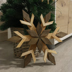 Copo de nieve decorativo